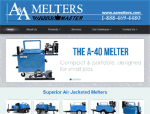 Tablet Screenshot of aamelters.com
